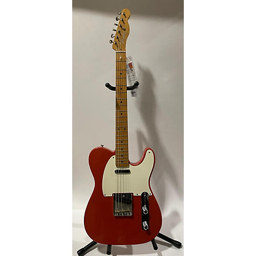 Fender Used 2019 Fender Vintera 60s Telecaster Bigsby Fiesta Red Solid Body Electric Guitar Fiesta Red