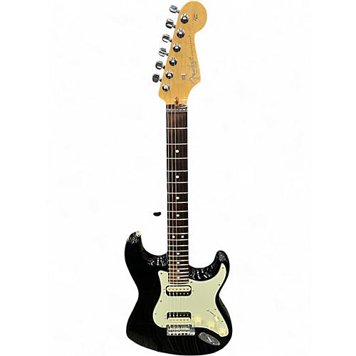 Used 2019 Fender american professional stratocaster hh Black Solid Body Electric Guitar Black