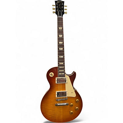 Used 2019 Gibson 1959 Les Paul VOS 60TH ANNIVERSARY SLOW ICED TEA FADE Solid Body Electric Guitar