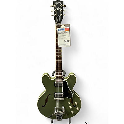 Used 2019 Gibson CHRIS CORNELL ES-335 TRIBUTE OLIVE DRAB Hollow Body Electric Guitar