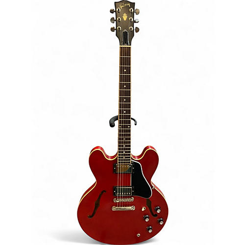 Used 2019 Gibson ES335 Memphis Satin Red Hollow Body Electric Guitar Satin Red