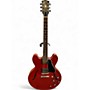 Used 2019 Gibson ES335 Memphis Satin Red Hollow Body Electric Guitar Satin Red