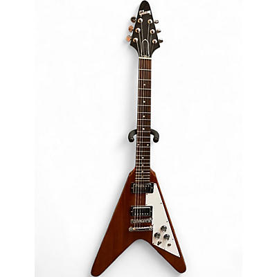 Used 2019 Gibson Flying V Antique Natural Solid Body Electric Guitar