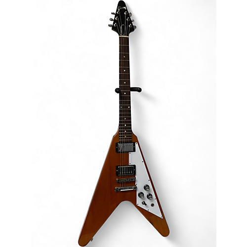 Used 2019 Gibson Flying V Natural Solid Body Electric Guitar Natural