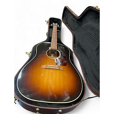 Gibson Used 2019 Gibson J45 Standard Vintage Sunburst Acoustic Electric Guitar