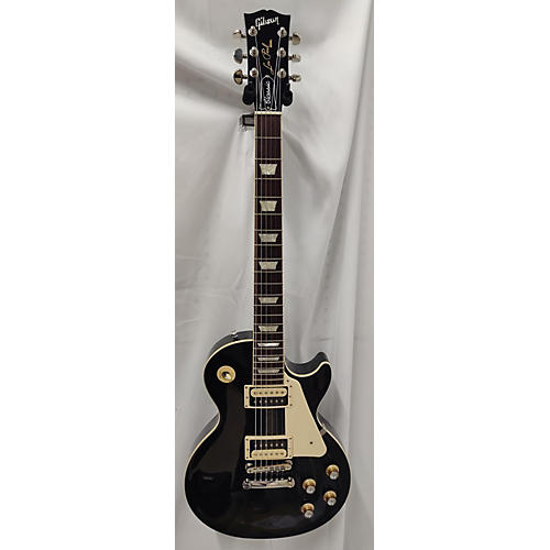 Gibson Used 2019 Gibson Les Paul Classic Ebony Solid Body Electric Guitar Ebony