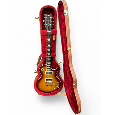 Used 2019 Gibson Les Paul Classic Iced Tea Solid Body Electric Guitar