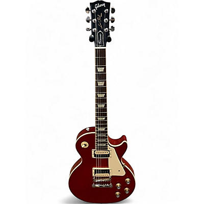 Used 2019 Gibson Les Paul Classic Red Solid Body Electric Guitar