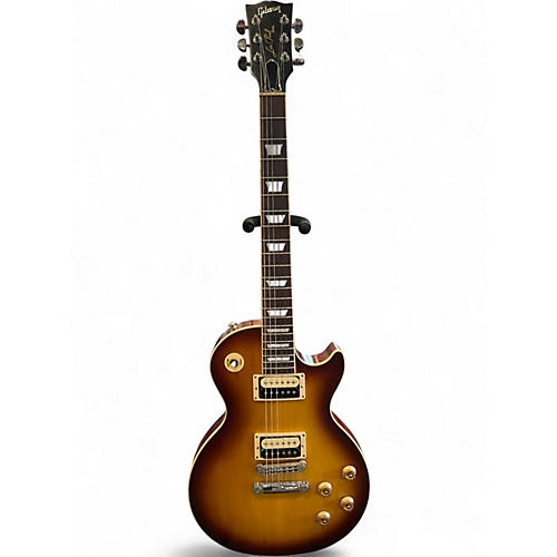 Used 2019 Gibson Les Paul Classic Satin Iced Tea Burst Solid Body Electric Guitar Iced Tea Burst