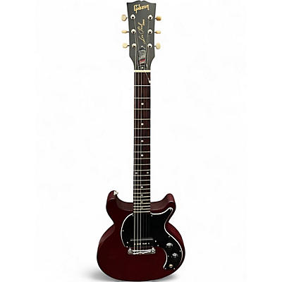 Used 2019 Gibson Les Paul Junior Double Cutaway Cherry Solid Body Electric Guitar