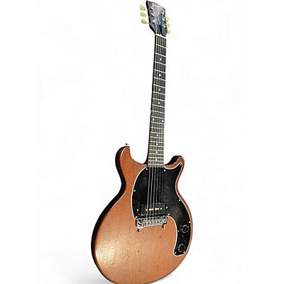 Used 2019 Gibson Les Paul Junior Double Cutaway WALNUT STAIN Solid Body Electric Guitar