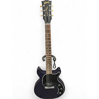 Used 2019 Gibson Les Paul Junior Tribute DC Faded Blue Stain Solid Body Electric Guitar
