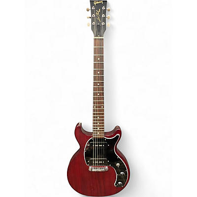 Used 2019 Gibson Les Paul Special Tribute DC WORN CHERRY Solid Body Electric Guitar