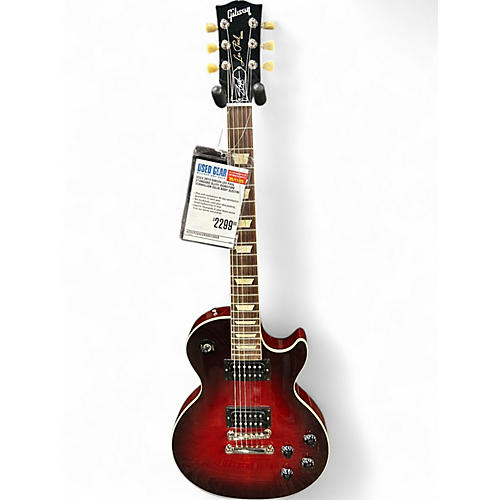Used 2019 Gibson Les Paul Standard Slash Signature Vermillion Solid Body Electric Guitar Vermillion