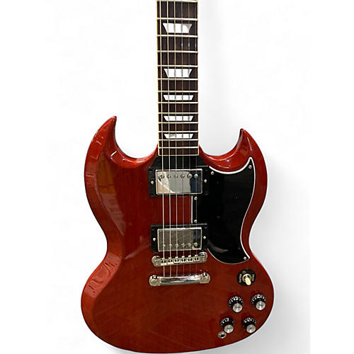 Used 2019 Gibson SG STANDARD 61 Cherry Solid Body Electric Guitar Cherry