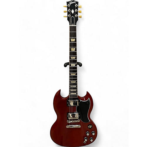 Gibson Used 2019 Gibson SG Standard '61 Reissue Vintage Cherry Solid Body Electric Guitar Vintage Cherry