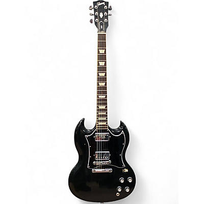 Used 2019 Gibson SG Standard Ebony Solid Body Electric Guitar