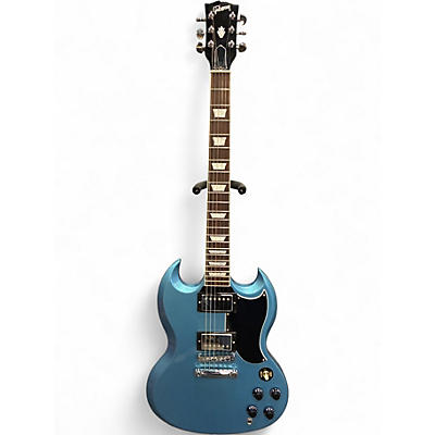 Used 2019 Gibson SG Standard Pelham Blue Solid Body Electric Guitar