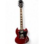 Used 2019 Gibson SG Standard Trans Red Solid Body Electric Guitar Trans Red
