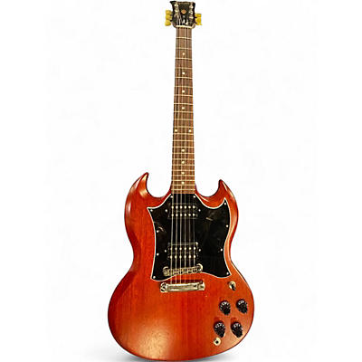 Used 2019 Gibson SG Tribute Worn Cherry Solid Body Electric Guitar