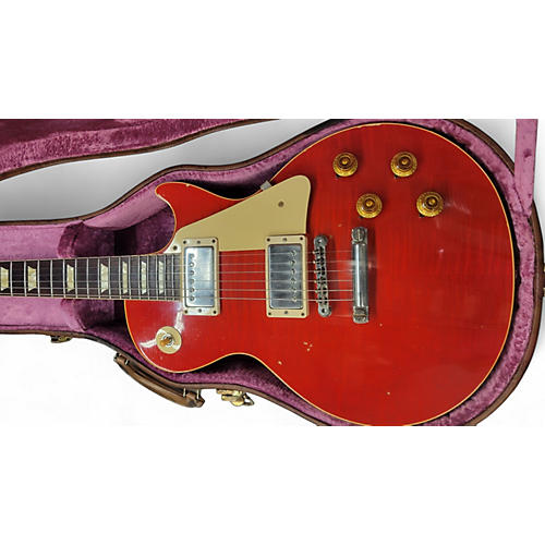 Used 2019 Gibson Sweet Cherry Les Paul Sweet Cherry Solid Body Electric Guitar Sweet Cherry