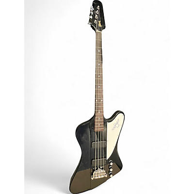 Used 2019 Gibson Thunderbird Black Electric Bass Guitar