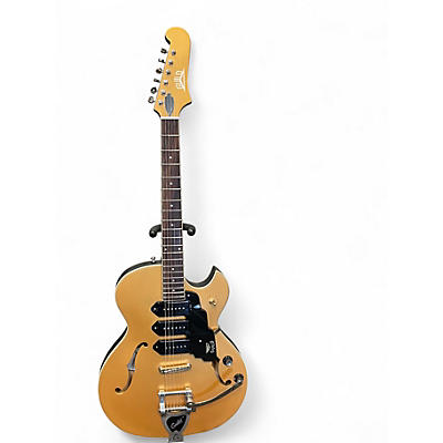 Used 2019 Guild SF1 Jet 90 Gold Hollow Body Electric Guitar