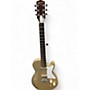 Used 2019 Harmony Jupiter Gold Solid Body Electric Guitar Gold