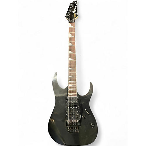 Used 2019 Ibanez RG470DX Black Sparkle Solid Body Electric Guitar Black Sparkle
