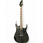 Used 2019 Ibanez RG470DX Black Sparkle Solid Body Electric Guitar Black Sparkle