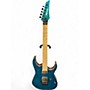 Used 2019 Ibanez RG5120M-FCN Prestige Frozen Ocean Solid Body Electric Guitar Frozen Ocean