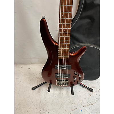 Ibanez Used 2019 Ibanez SR305 5 String ROOT BEER Electric Bass Guitar