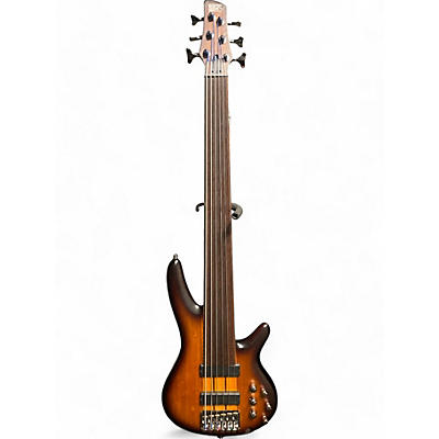 Ibanez Used 2019 Ibanez Workshop SRF706 SUNBURST Electric Bass Guitar