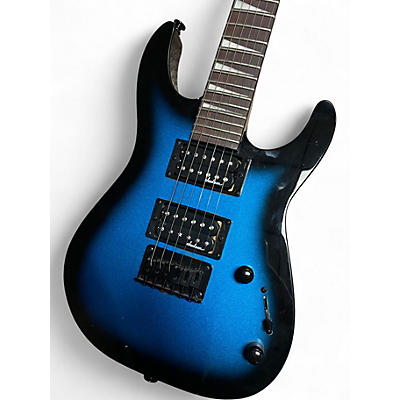 Used 2019 Jackson JS1X Minion Blue Burst Solid Body Electric Guitar