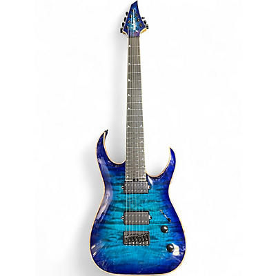 Used 2019 Jackson MM Juggernaut HT7 Laguna Burst Solid Body Electric Guitar