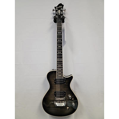 Used 2019 Kagstrom Ultra Suede Loch Ness Green Solid Body Electric Guitar