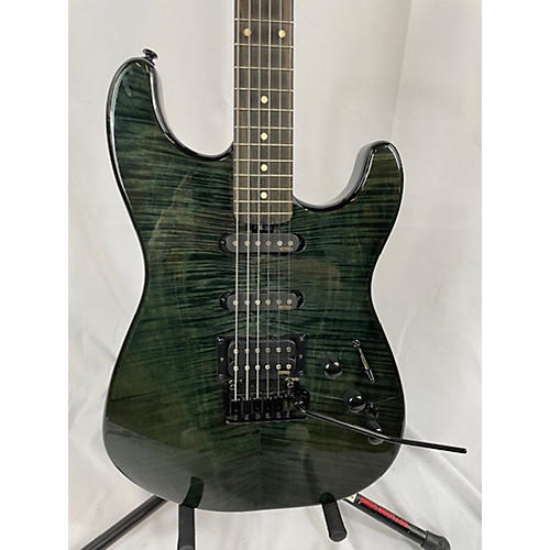 Lakland Used 2019 Lakland 65S Skyline Series Green Solid Body Electric Guitar Green