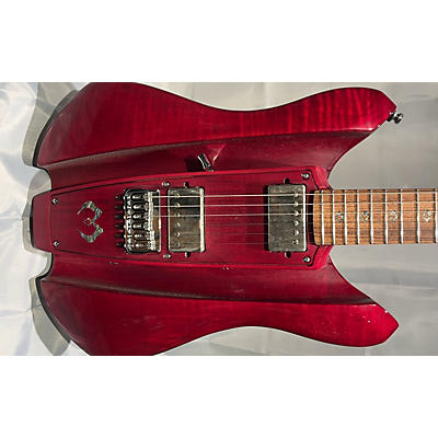 Used 2019 MASTER CRAFTSMAN GUITARS VELVET MARASCHINO Red Solid Body Electric Guitar