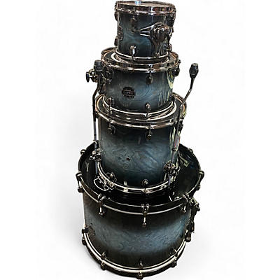 Used 2019 Mapex 4 Piece SATURN V DEEP WATER BURL Drum Kit