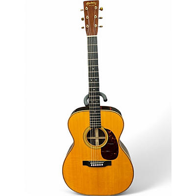 Used 2019 Martin 00028 Modern Deluxe Natural Acoustic Guitar