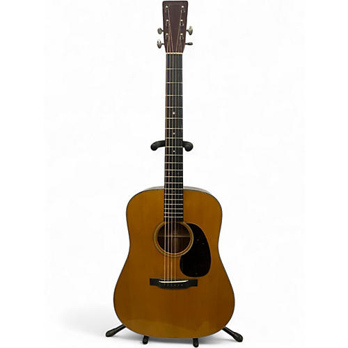 Used 2019 Martin D-18 Authentic 1939 Aged Natural Acoustic Guitar Natural