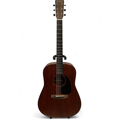 Used 2019 Martin D15E Mahogany Acoustic Electric Guitar