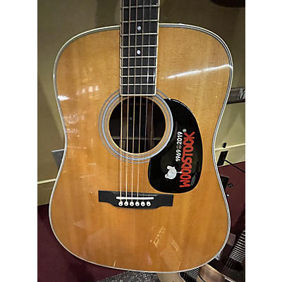 Martin Used 2019 Martin D35 Woodstock Natural Acoustic Guitar