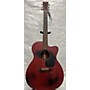 Used Martin Used 2019 Martin Martin OMC-15ME Streetmaster Special Weathered Red Acoustic Guitar Weathered Red