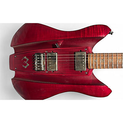 Used 2019 Master Craftsman Guitars VELVET MARASCHINO Red Solid Body Electric Guitar