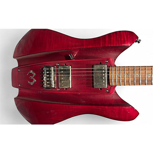 Used 2019 Master Craftsman Guitars VELVET MARASCHINO Red Solid Body Electric Guitar Red