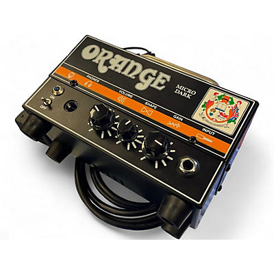 Used 2019 Orange Amplifiers Micro Dark 20W Tube Guitar Amp Head
