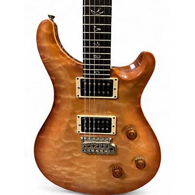 Used 2019 PRS Custom 22 10 Top Antique Amber Solid Body Electric Guitar