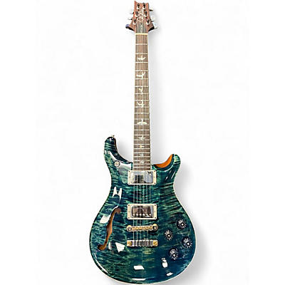 Used 2019 PRS McCarty 594 Semi-Hollow Ltd Trans Blue Hollow Body Electric Guitar