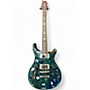 Used 2019 PRS McCarty 594 Semi-Hollow Ltd Trans Blue Hollow Body Electric Guitar Trans Blue
